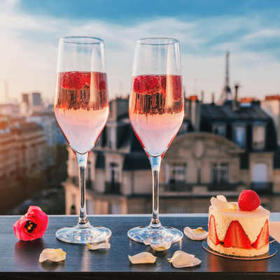 How to Throw a Parisian Pink-Themed Adult Birthday Party at Home