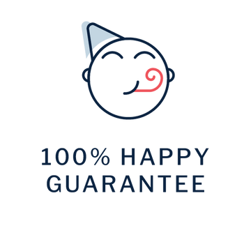 100% Happy Guarantee