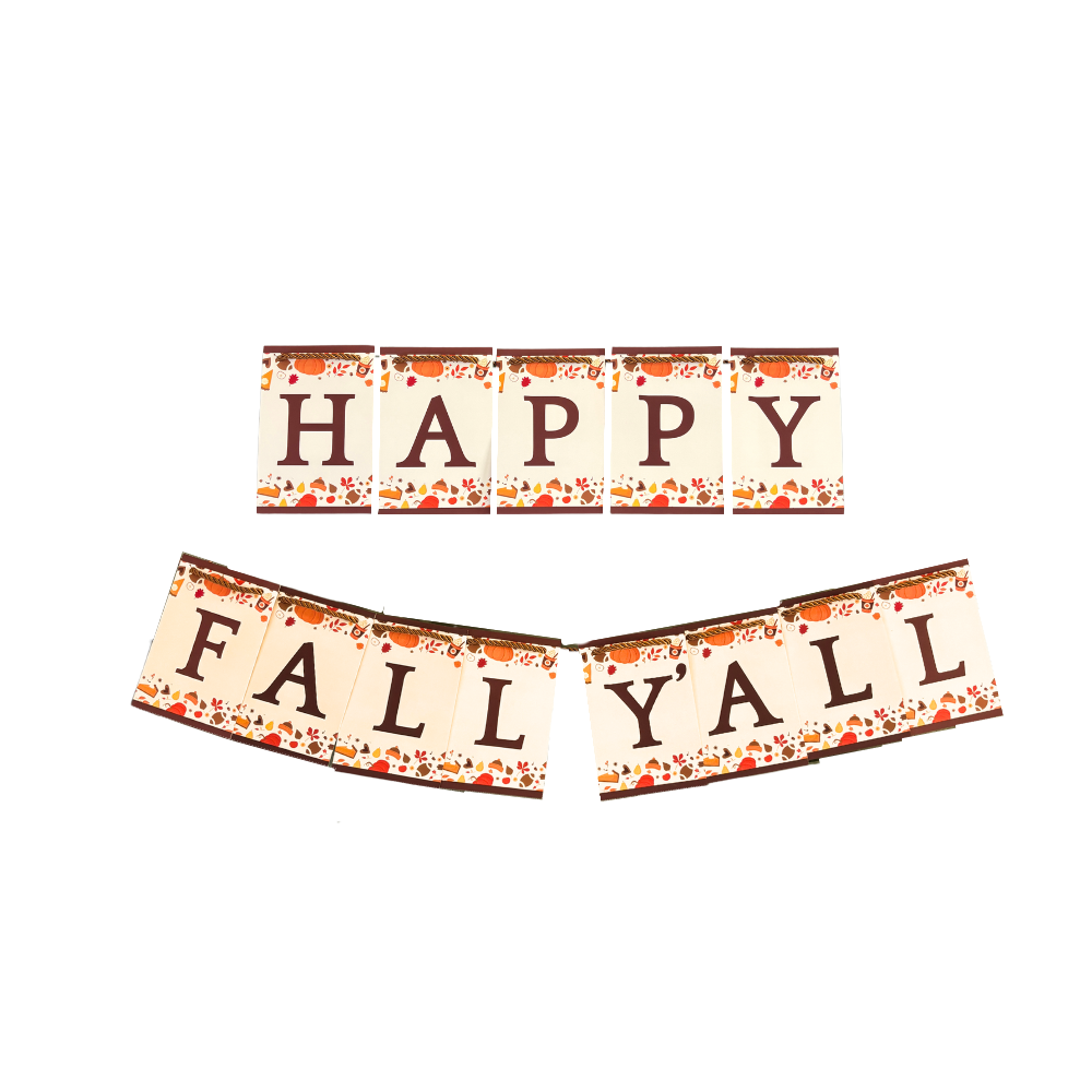 Happy Fall Y'all Banner