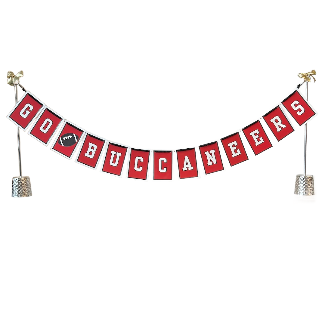 Tampa Bay Buccaneers Football Banner
