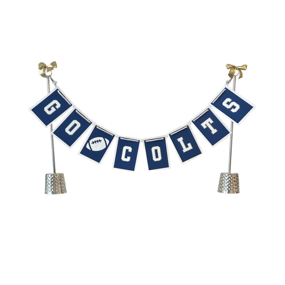 Indianapolis Colts Football Banner