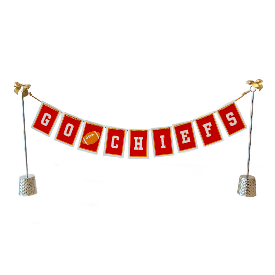 Kansas City Chiefs Football Banner