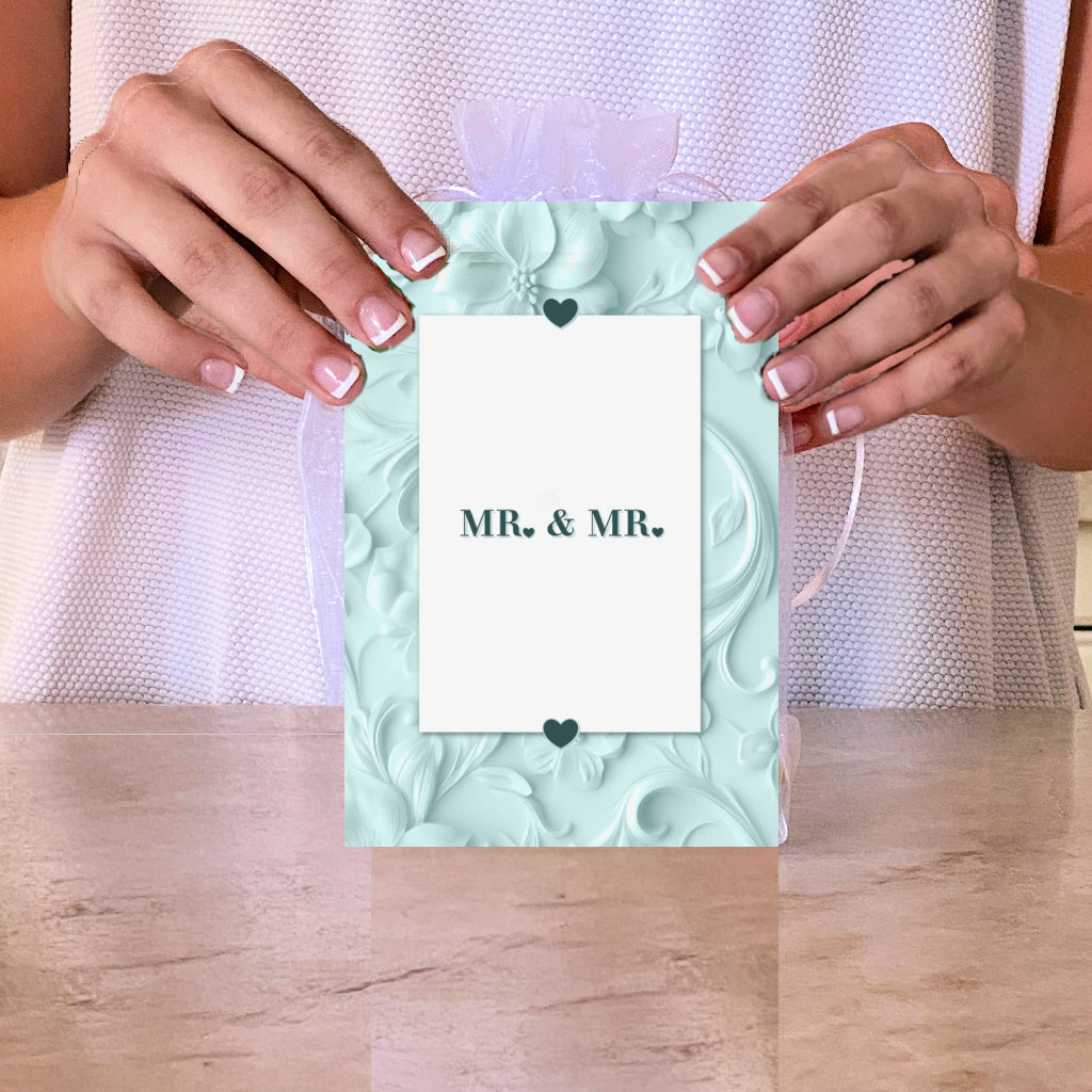 Wedding banner - Mr. & Mr.