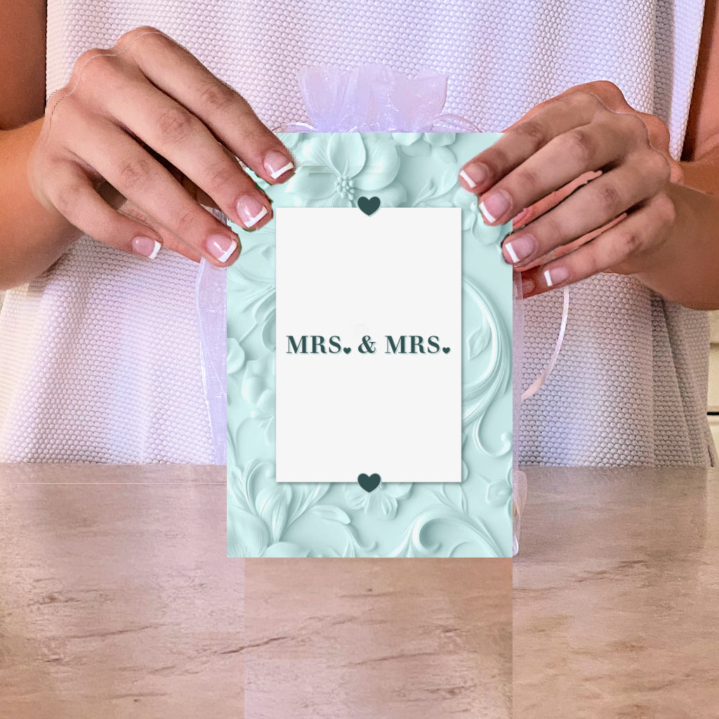 Wedding banner - Mrs. & Mrs.