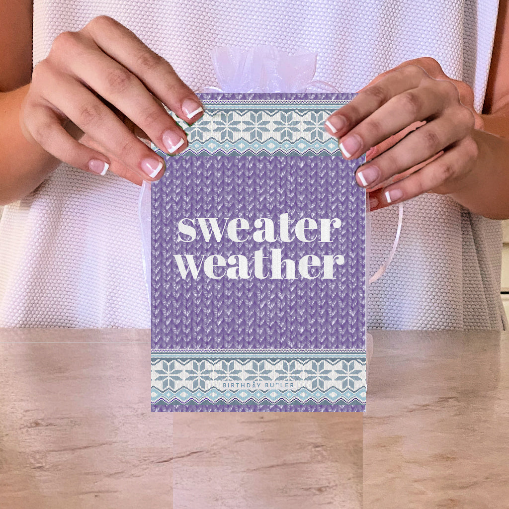 Sweater Weather Banner